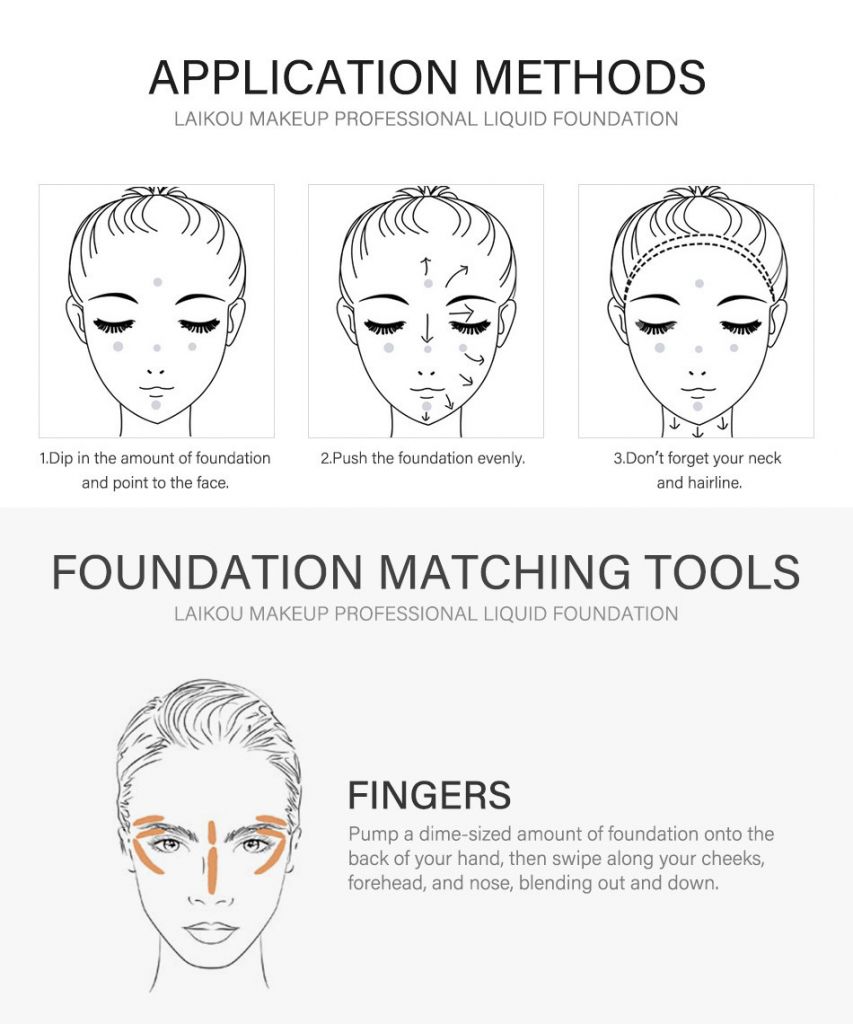 (Hàng Mới Về) Kem Nền Che Khuyết Điểm Kiểm Soát Dầu Không Thấm Nước Laikou | BigBuy360 - bigbuy360.vn