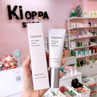 Kem chống nắng dạng serum innisfree Anti aging Serum Sunscreen SPF50+ PA++++
