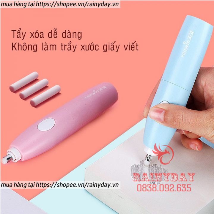 Bộ gọt bút chì tự động, máy chuốt bút chì và tẩy bút chì, hút bụi tự động, dụng cụ học tập cho bé