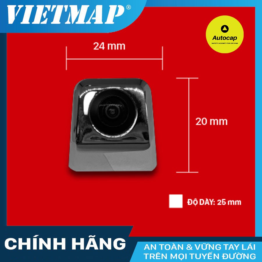 Camera lùi xe ô tô VIETMAP AC2 tiêu chuẩn AHD siêu nét