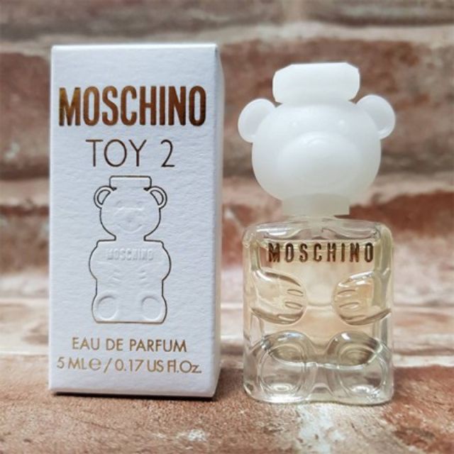 Dầu thơm mini moschino Toy 2(gấu trắng)5ml
