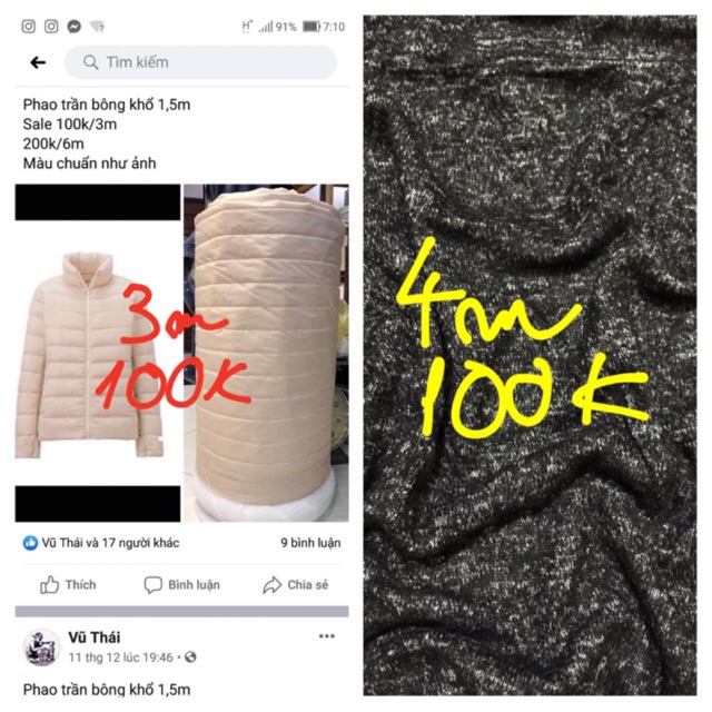 Vải tổng hợp