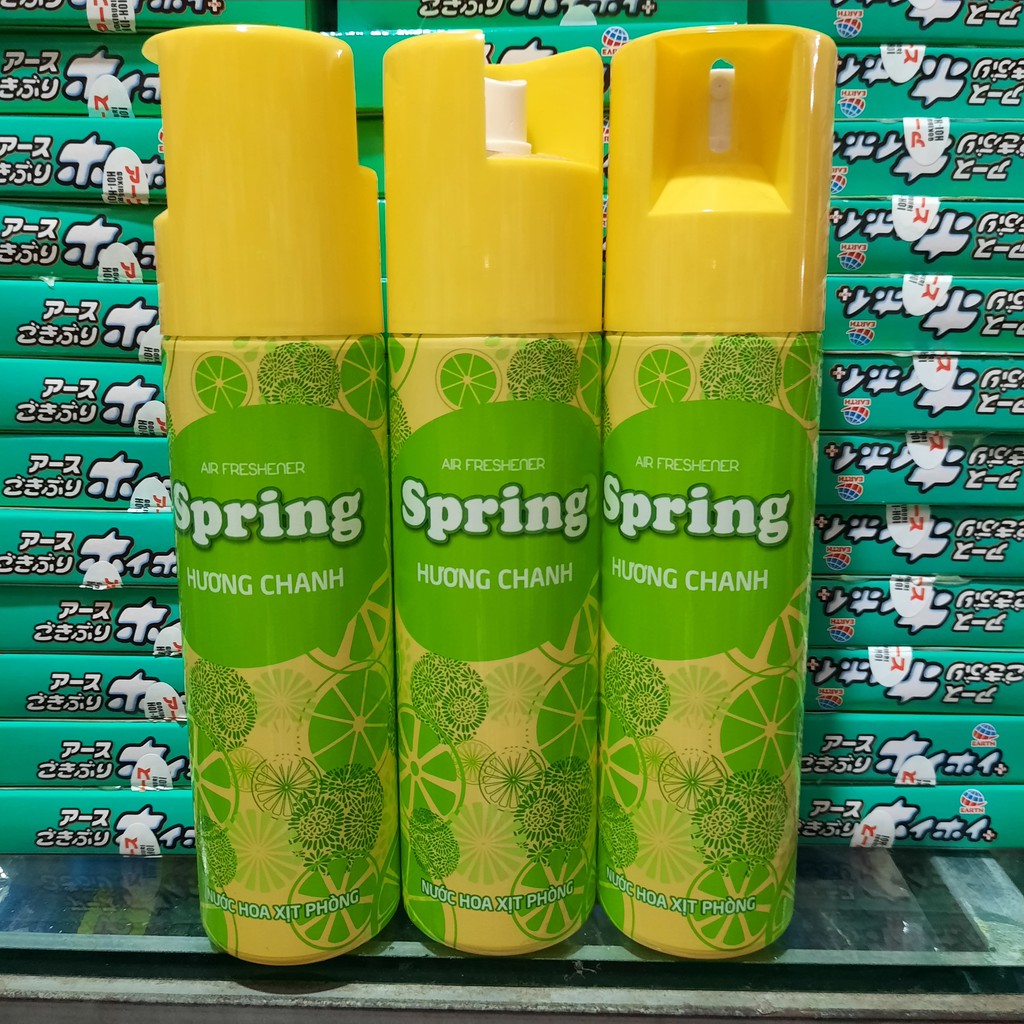 Xịt phòng Spring hương chanh 280ml