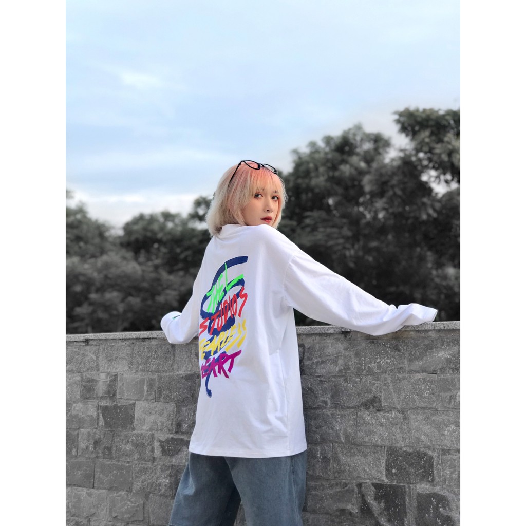 THELSTUDIOS - Long Sleeve Fearless Heart (Áo dài tay Fearless Heart) | BigBuy360 - bigbuy360.vn