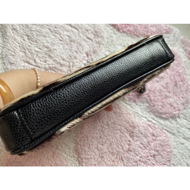 Túi si đeo vai lông thật