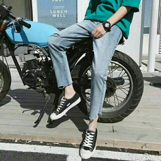 [ Order]  Quần jeans rách gối ulzzang