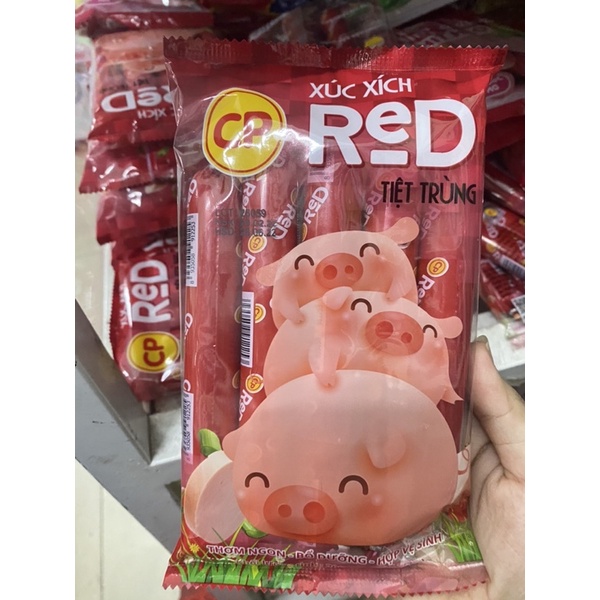 XÚC XÍCH HEO CP, XÚC XÍCH HEO 175g bịch 5cây