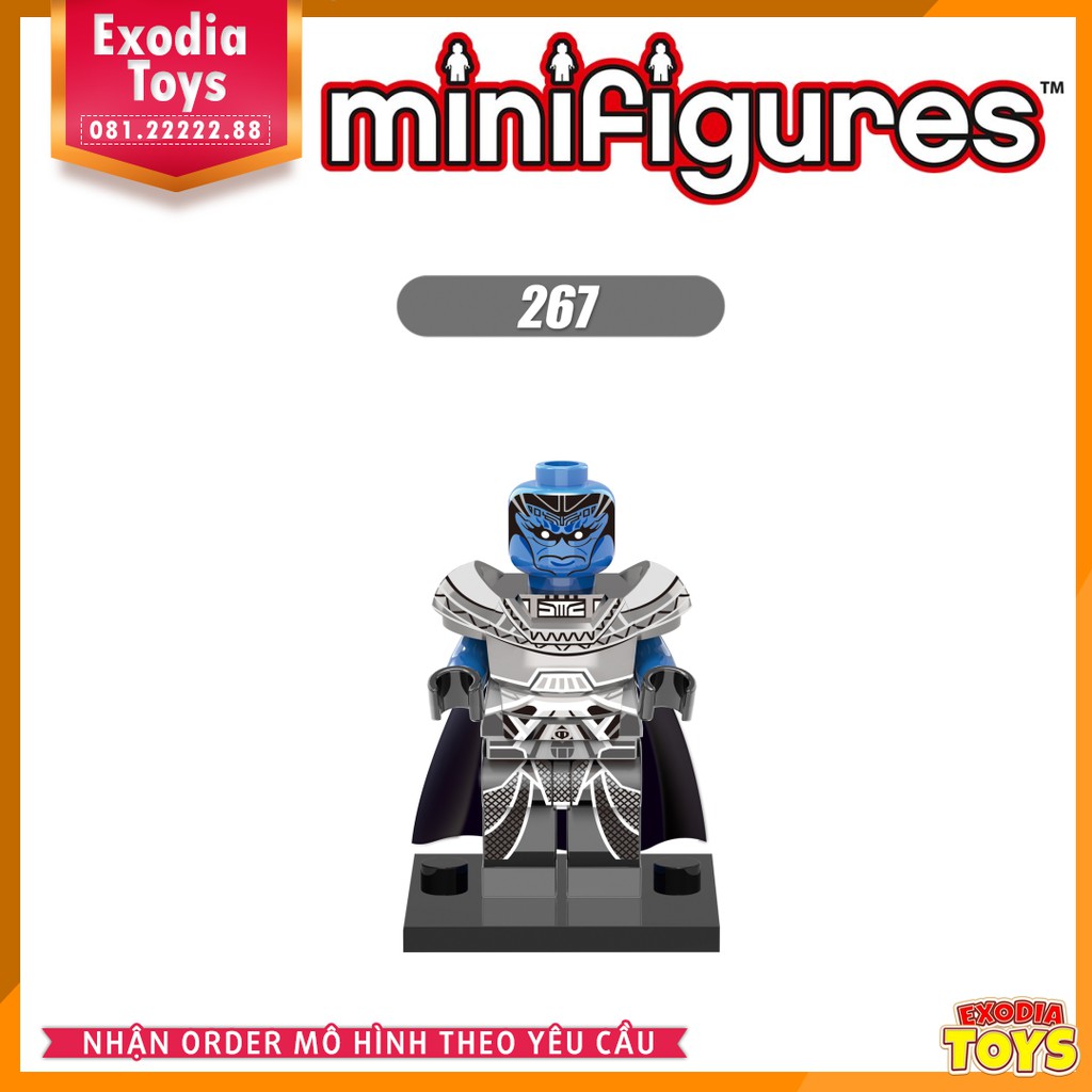 Xếp hình Minifigure Nhân vật siêu anh hùng Dị Nhân X-Men: Apocalypse - Đồ Chơi Lắp Ghép Sáng Tạo - XINH X0115