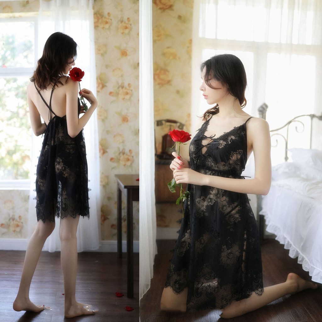 [MUA 1 TẶNG 1] Váy ngủ gợi cảm siêu quyến rũ V612 | BigBuy360 - bigbuy360.vn