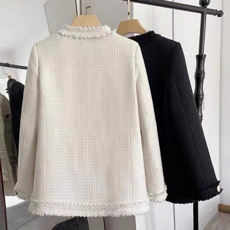 Áo dạ tweed nữ kiểu cardigan áo khoác nữ cardigan vải dạ tweed cao cấp 211217433 | BigBuy360 - bigbuy360.vn