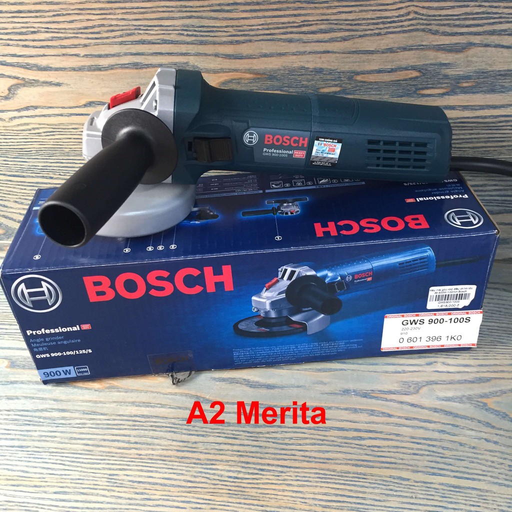 Máy mài góc 900W - 100mm BOSCH GWS900-100S (Có điều chỉnh tốc độ)