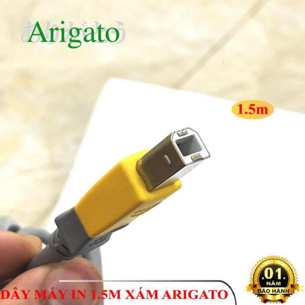 DÂY MÁY IN 1.5M XÁM ARIGATO ARIGATO Đảm Bảo Chất Lượng.DMIX