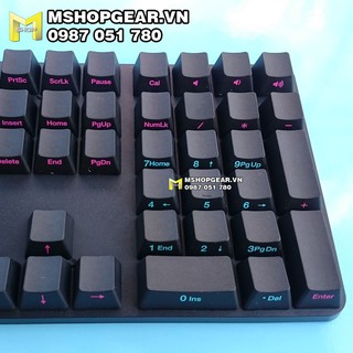 Keycap Akko Midnight ninja thick pbt oem profile 108 keys