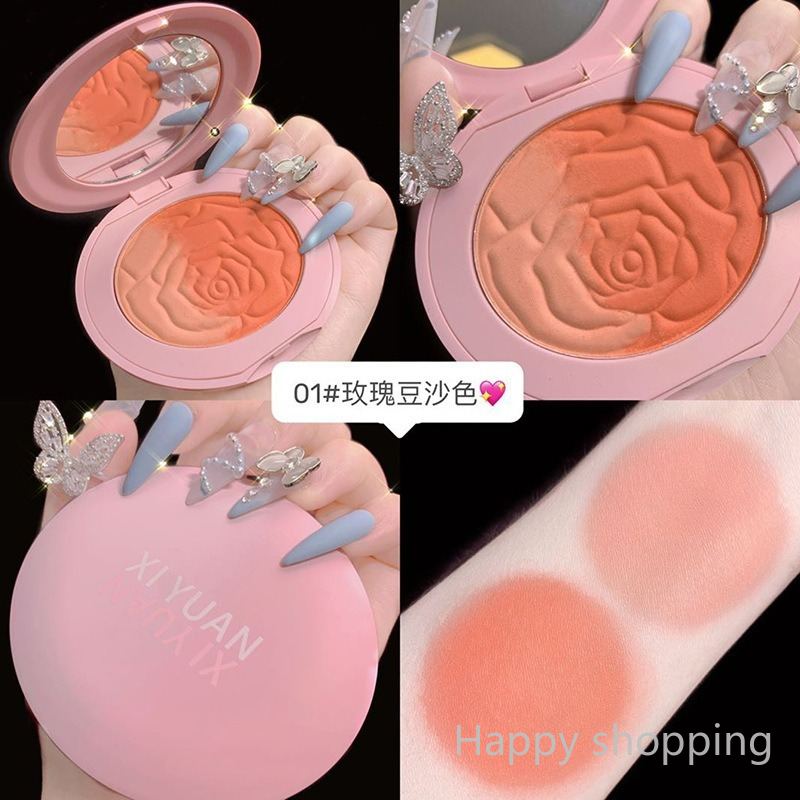(Hàng Mới Về) Phấn Má Hồng Dạng Nén Xiyuan Trang Điểm Tự Nhiên | BigBuy360 - bigbuy360.vn