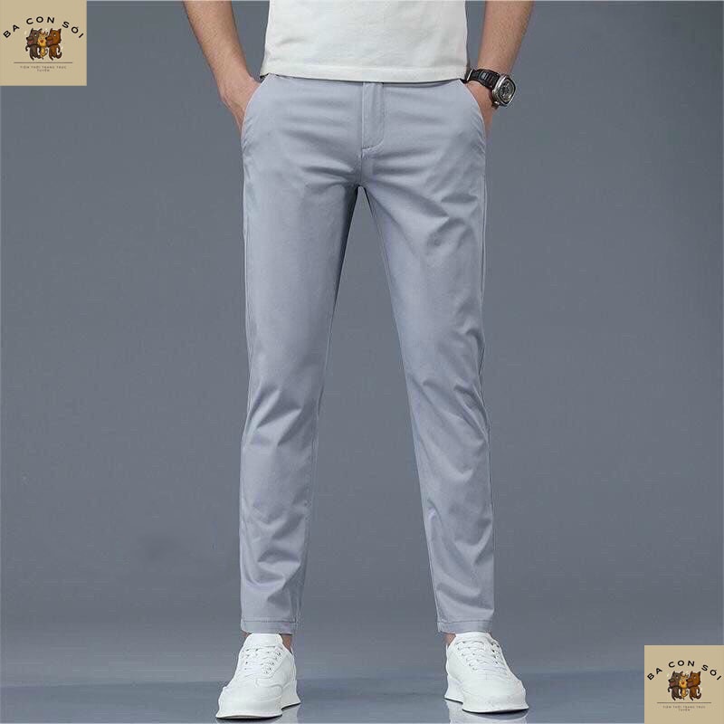 Quần Cargo Pants, Quần Kaki Chất Đẹp Không Nhăn Xù, Quần Kaki Dáng Xuông BA CON SÓI.