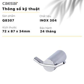 Móc Treo Áo Inox CAESAR - Q8307