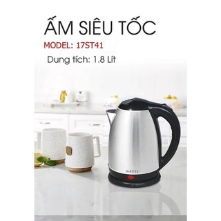 Ấm đun siêu tốc Sato 1,8 lít