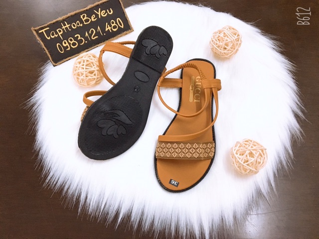 size 39 - Giày quai ngang thổ cẩm