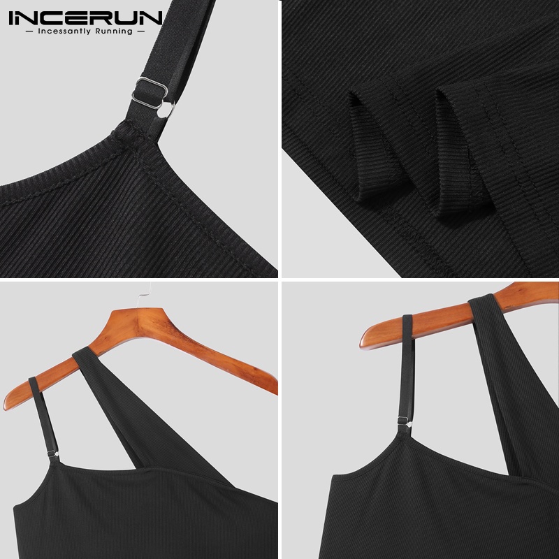 Áo Incerun sát nách thiết kế độc đáo thích hợp cho nam