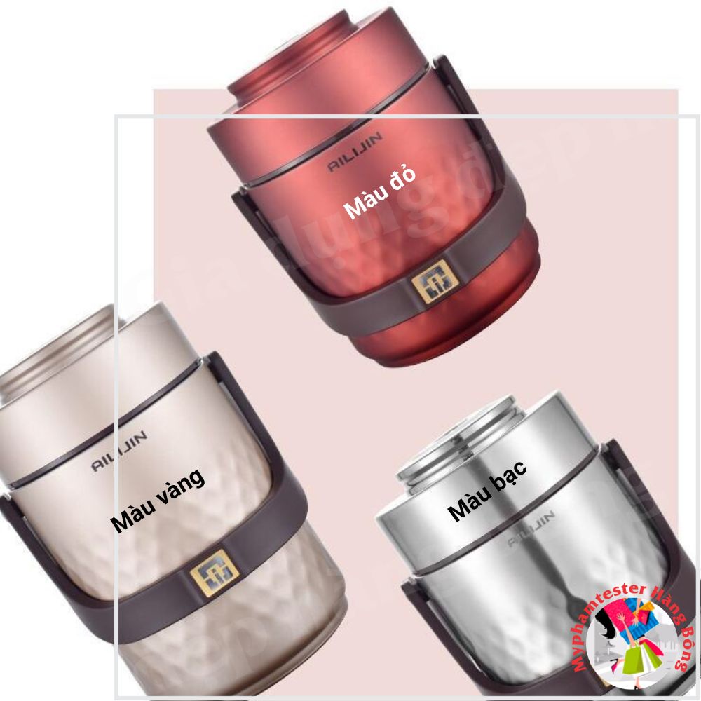 Cặp lồng inox cao cấp AILIJIN giữ nhiệt, chống tràn