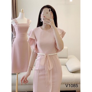 Đầm body tay bèo