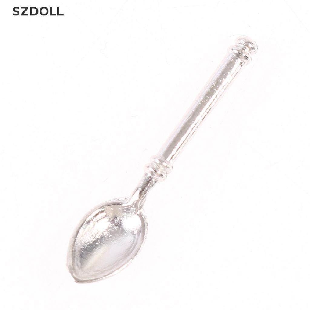 Bộ 9 mô hình dụng cụ ăn phong cách vintage trang trí nhà búp bê cho trẻ em vui chơi