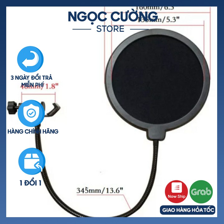 Màng lọc âm thanh cho mic thu âm | BigBuy360 - bigbuy360.vn