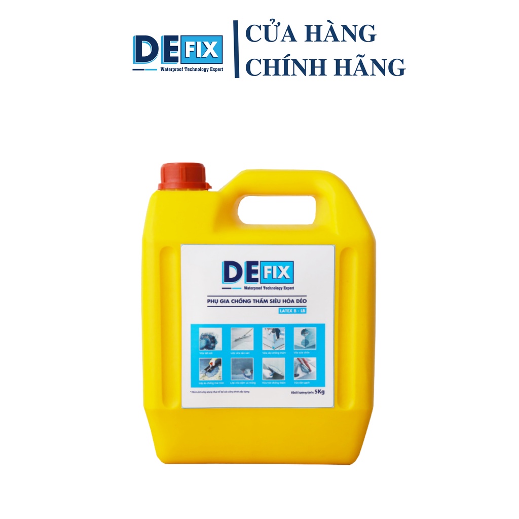 Phụ gia siêu hóa dẻo DAVOSA Defix Latex B loại 5kg