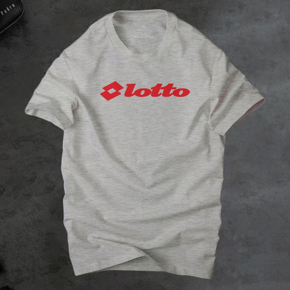 Áo thun nam cao cấp Lotto thời trang cá tinh , chất vải cotton co giãn 4 chiều thoáng mát | ursport