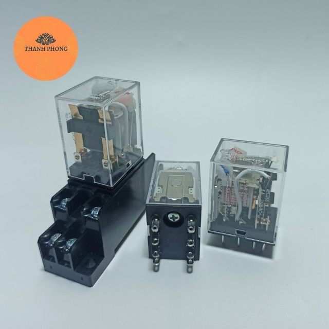 Rơ Le Trung Gian 8 Chân 14 Chân Relay MY4N LY2N 220V 24VDC