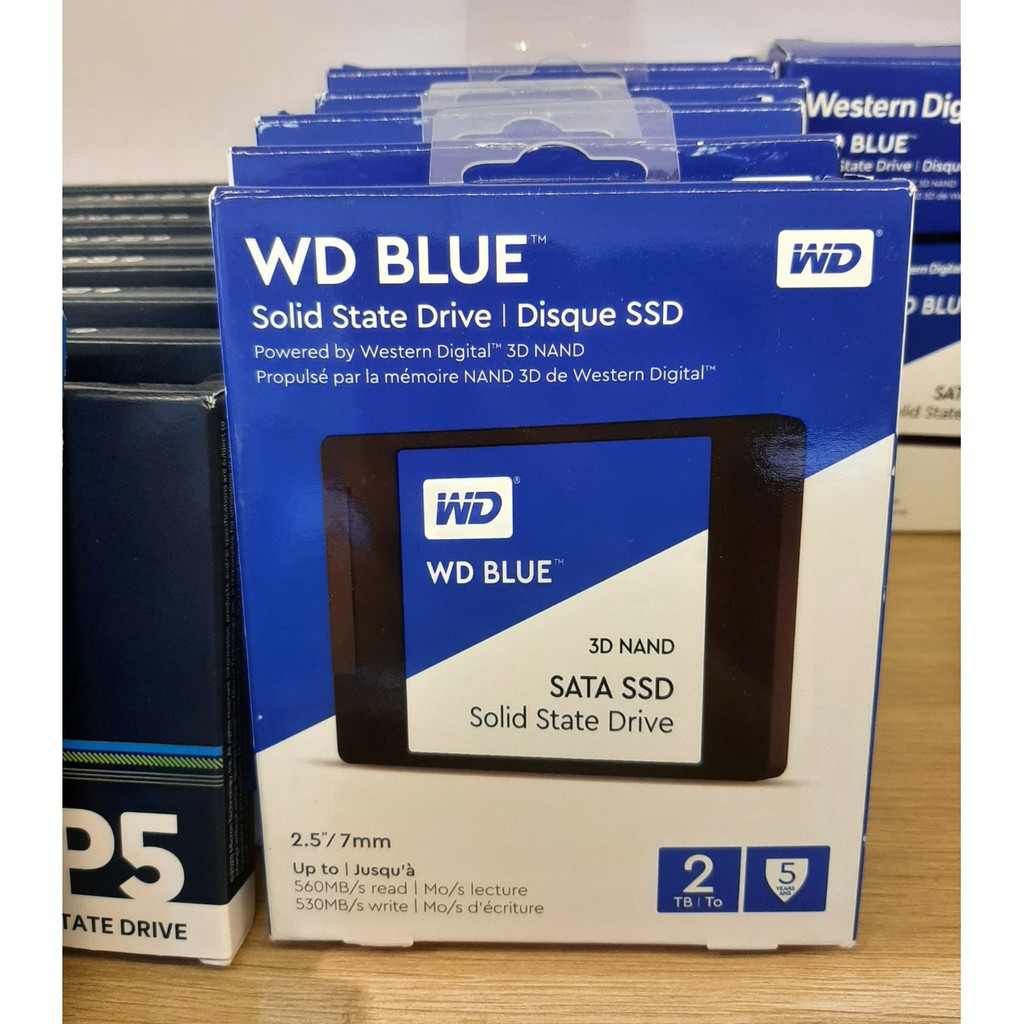 Ổ Cứng SSD WD Blue SA510 1TB 2TB - 2.5 inch SATA 3 - Bảo hành 3 năm