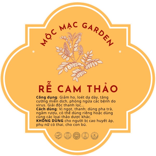Cam Thảo Cắt Lát Sấy Khô – Liquorice Root