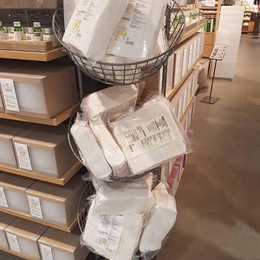 BÔNG TẨY TRANG MUJI TÚI 189 MIẾNG