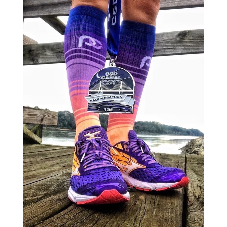 Made in USA | Tất bó cơ cao cổ chạy bộ PRO COMPRESSION nhóm màu 2