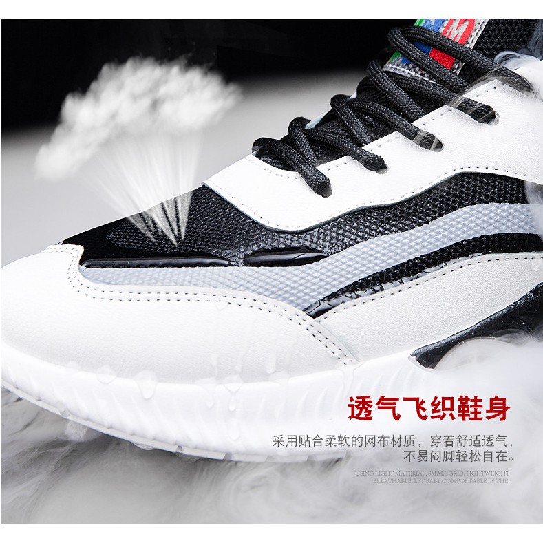 Giày thể thao Nam AK27 MẪU MỚI 2019 phong cách HÀN QUỐC  tăng CHIỀU CAO kết hợp quần jean kaki bò | BigBuy360 - bigbuy360.vn