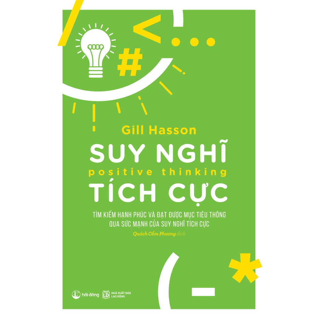 Sách - Suy nghĩ tích cực