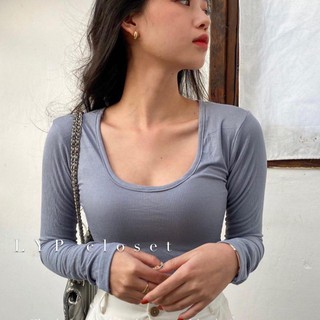 ÁO CỔ VUÔNG TAY DÀI