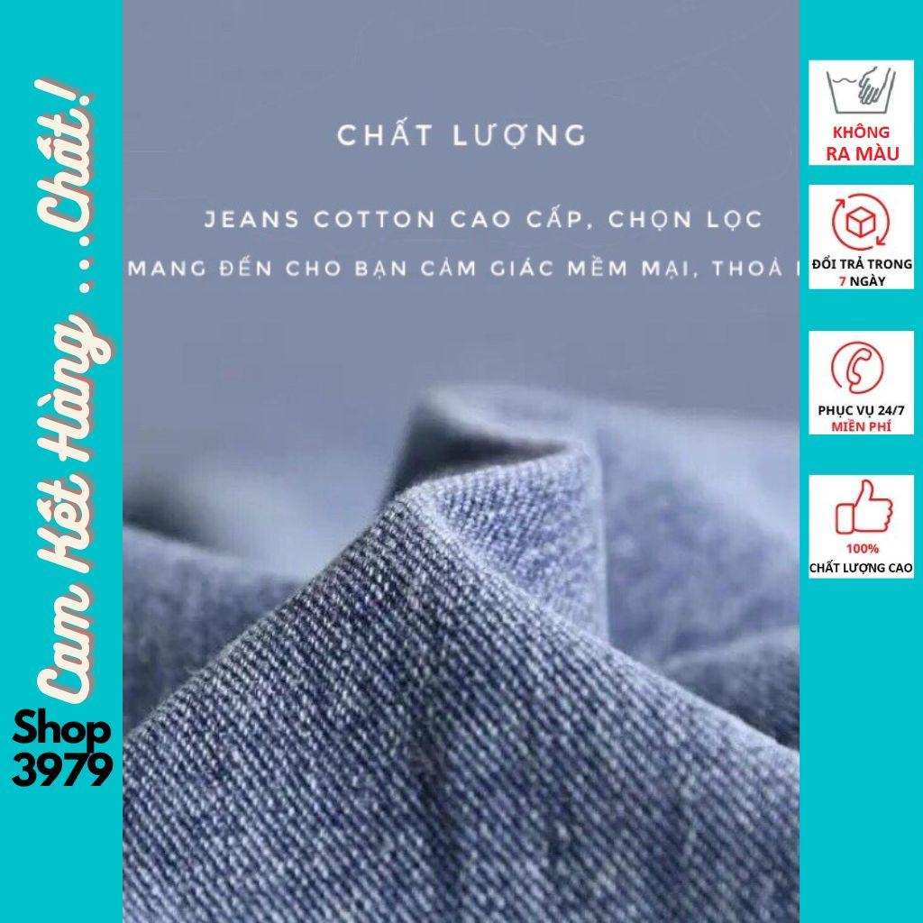 Quần Jean Nam Ống Suông Baggy - Ống Rộng Basic Chất Vải Bò Rin Màu Xanh Sáng Và Đen Có Quần Jean Nam Big Size