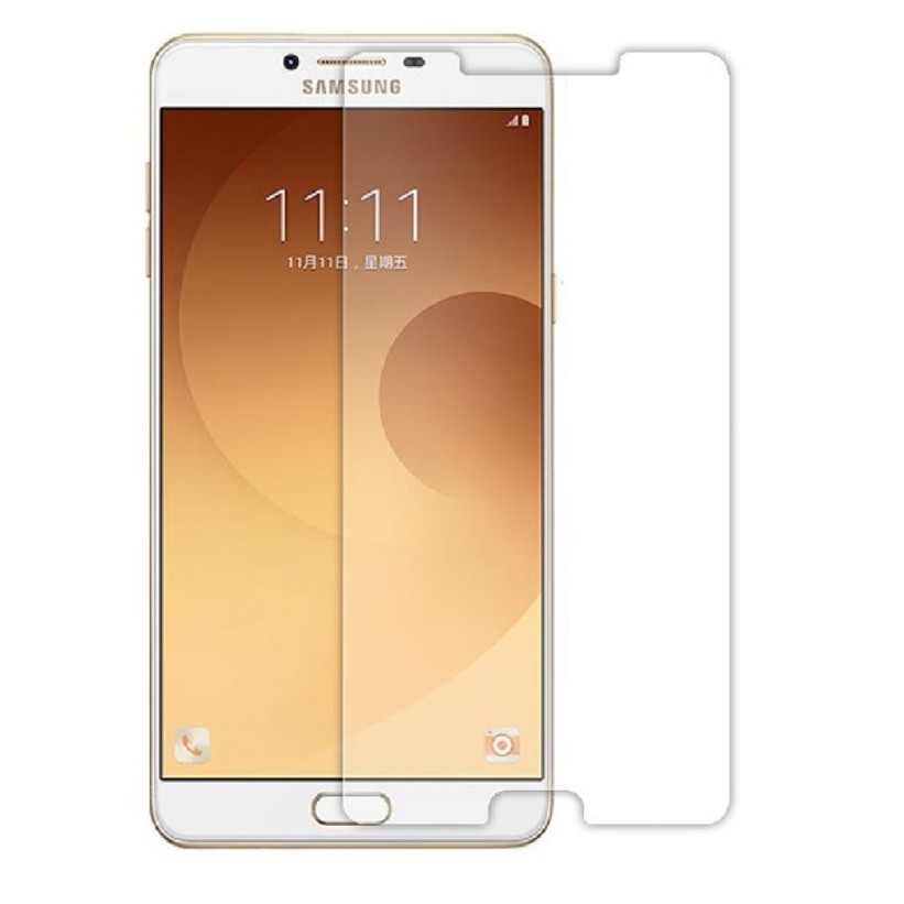Kính Cường Lực Galaxy C9 Pro + Tặng Kèm Miếng Lau Màn Hình 2in1