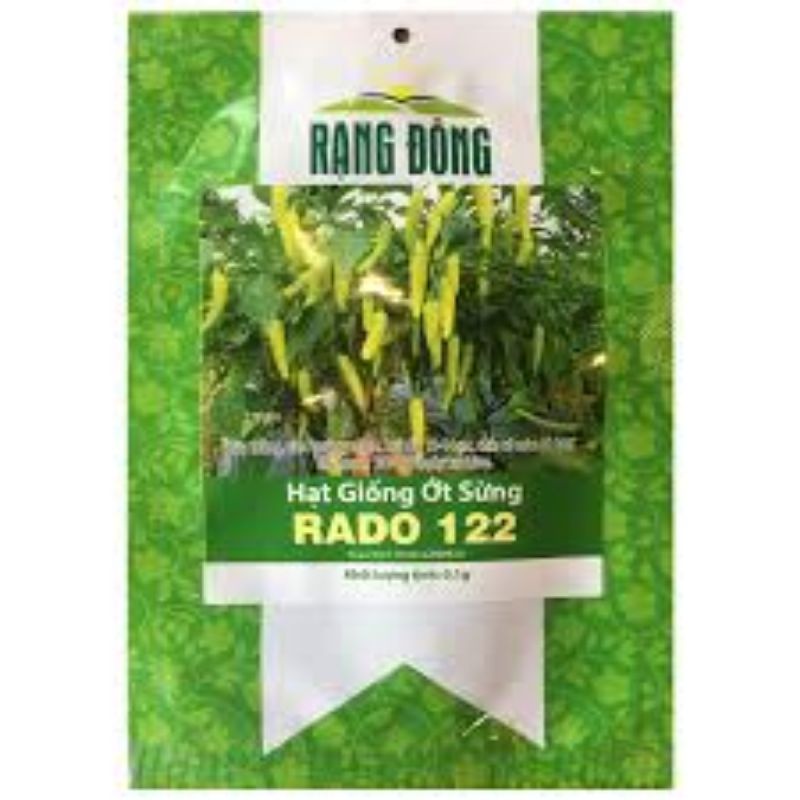 HẠT GIỐNG ỚT SỪNG RD122