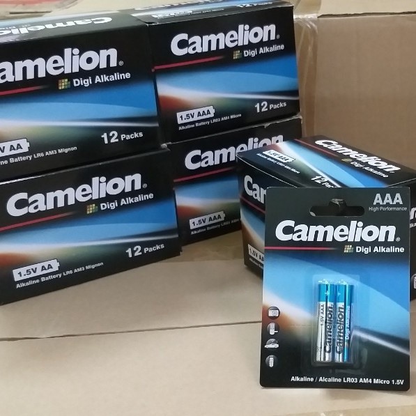 ✅Tongkhodientphcm✅ Pin AA/AAA Camelion digi alkaline vỉ 2 viên Chính Hãng