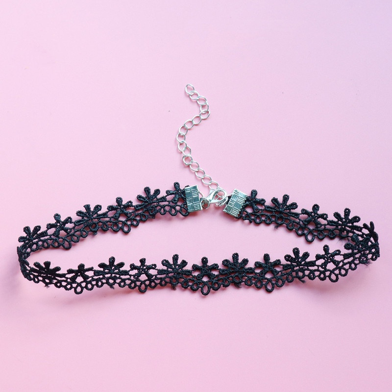 Choker Ren Đen Phong Cách Hàn Quốc Đơn Giản