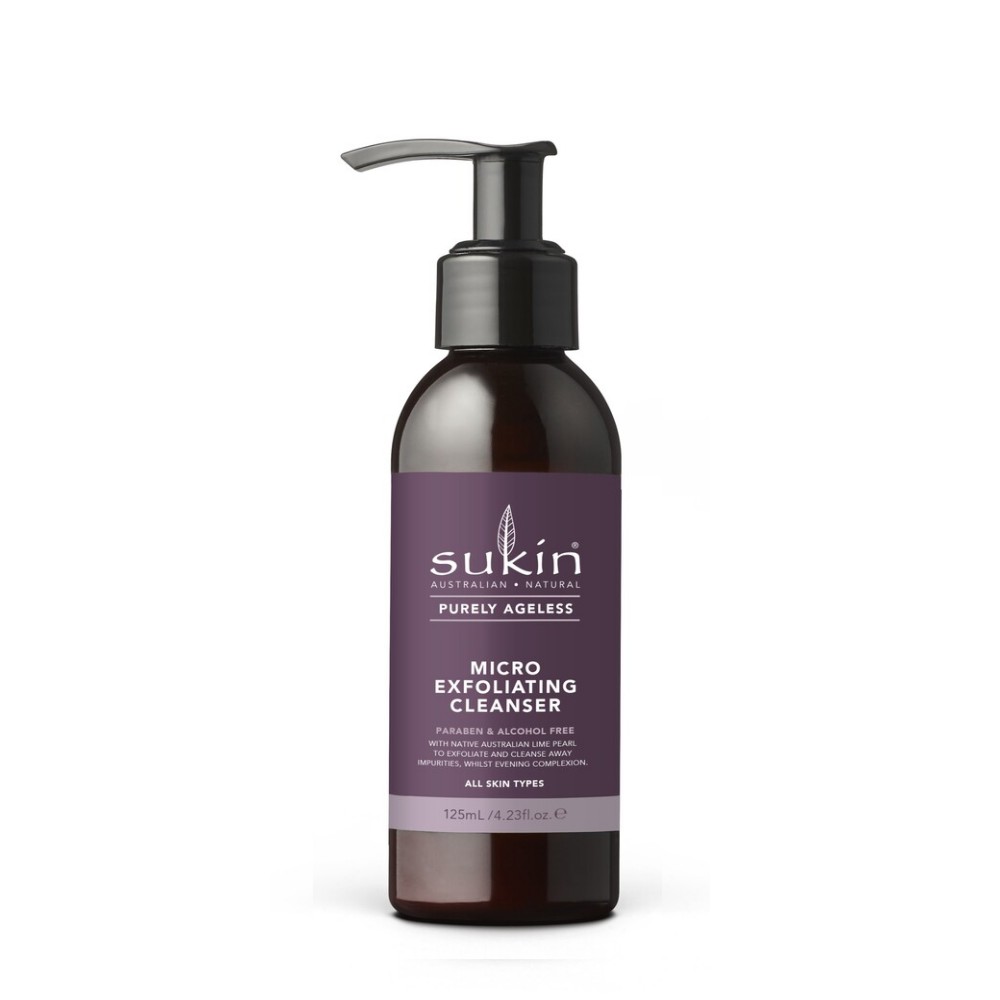 [DATE T2/2024] Sukin Sữa Rửa Mặt Ngừa Lão Hóa Purely Ageless Exfoliating Cleanser 125ml