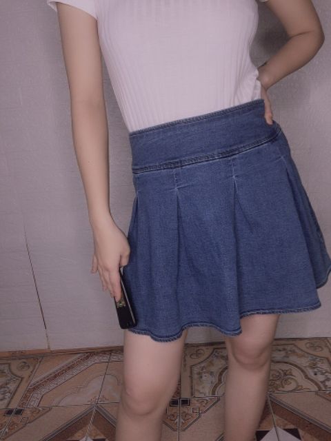 VÁY BÒ NỮ XẾP LI  DÁNG XÒE XUẤT DƯ CÓ BIG SIZE | BigBuy360 - bigbuy360.vn