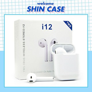 10 bộ Tai Nghe Chính hãng i12 TWS cho phụ kiện tai nghe bluetooth