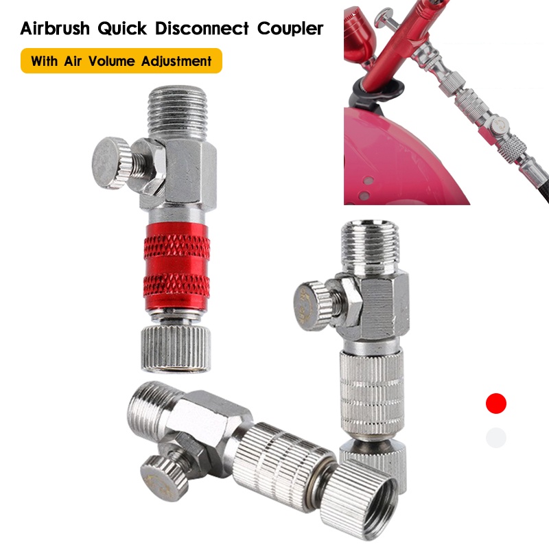 Súng Phun Sơn Trang Trí Bánh Kem Đầu Phun 0.3mm Hai Trọng Lực Kèm Ống Hút Cờ Lê