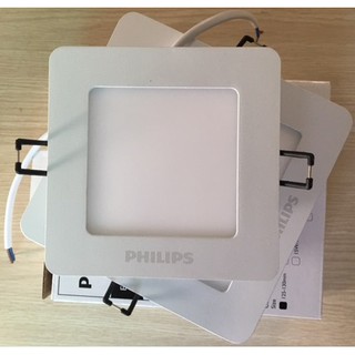 (RẼ SẬP SÀN) ĐÈN DOWNLIGHT VUÔNG DN024B LED6 D100/WW 10w philips