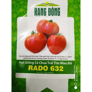 Hạt giống Cà chua trái tim đỏ 0.1gr❤️FREESHIP XTRA❤️