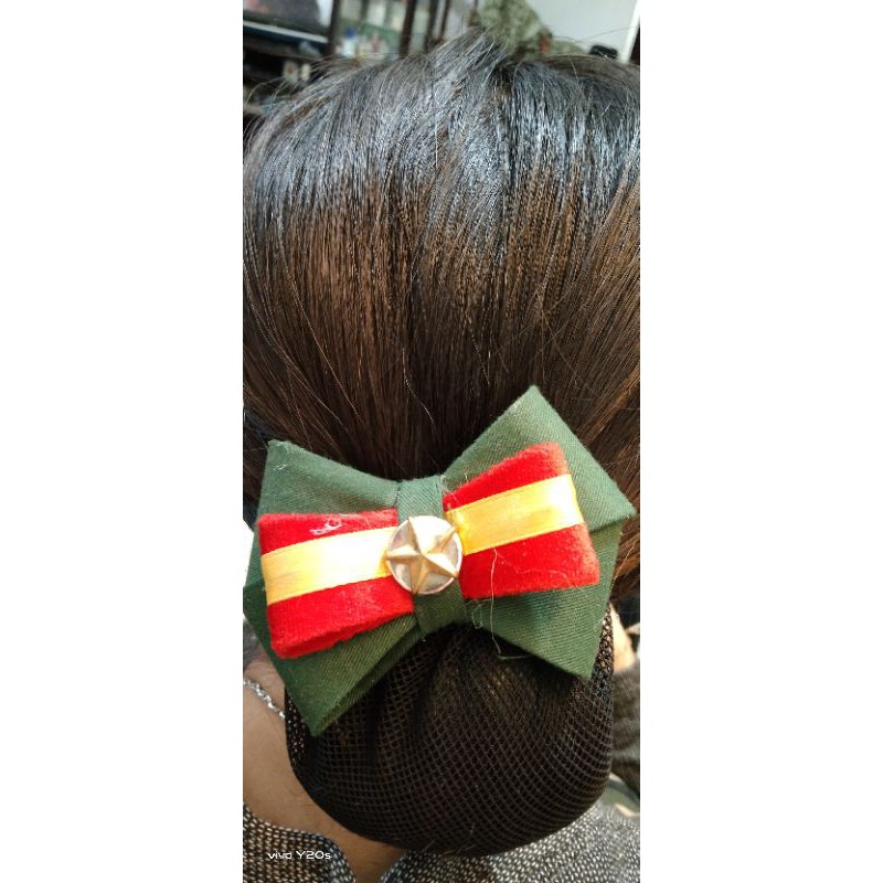 dây buộc tóc quân đội