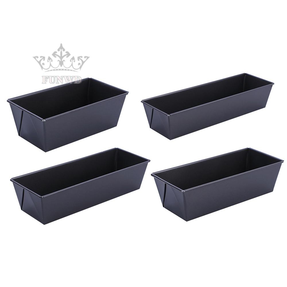 Baking Rectangular Mould Non-stick Bread Pan Tray Solid Color